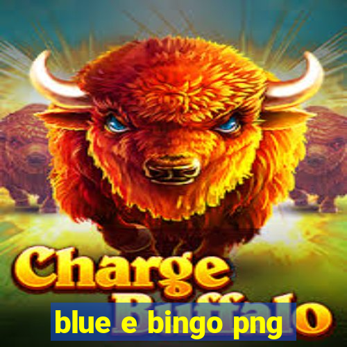 blue e bingo png